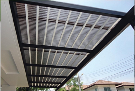 หลังคาโปร่งแสงอะครีลิค Shinkolite